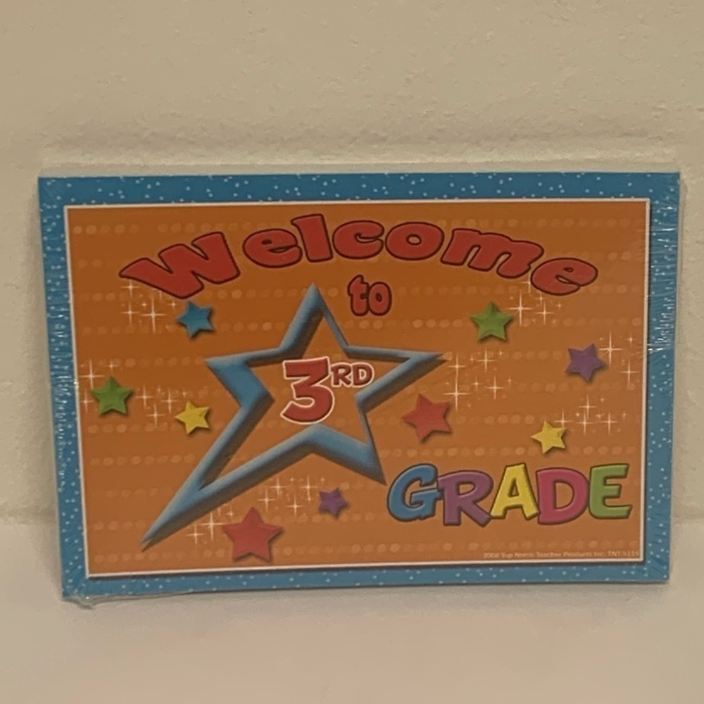 Top Notch Teacher Products | Top Notch Postcards Welcome to 3rd Grade NEW